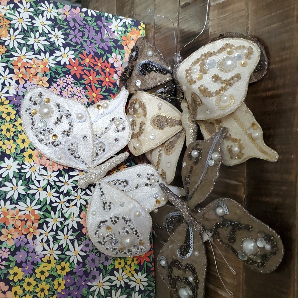 Beaded Butterflies with Clip‎ Decor Set - Picture 15 of 16